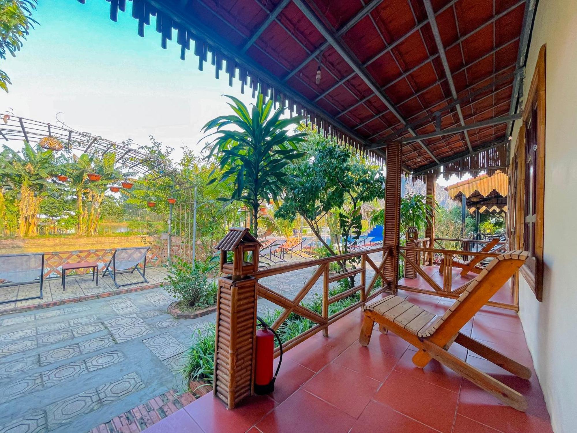 Trang An Quynh Trang Happy Homestay & Garden نينه بينه المظهر الخارجي الصورة