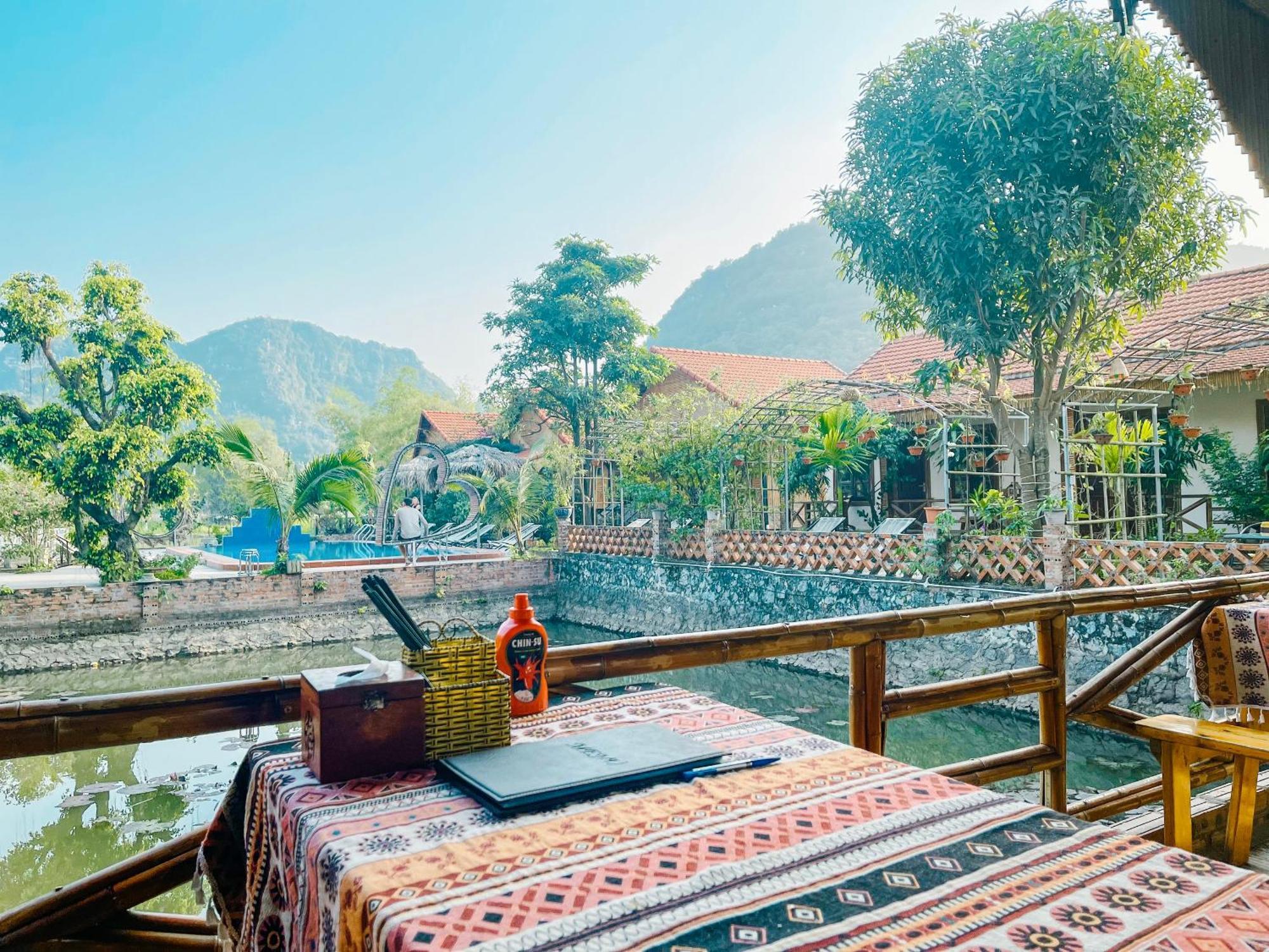 Trang An Quynh Trang Happy Homestay & Garden نينه بينه المظهر الخارجي الصورة
