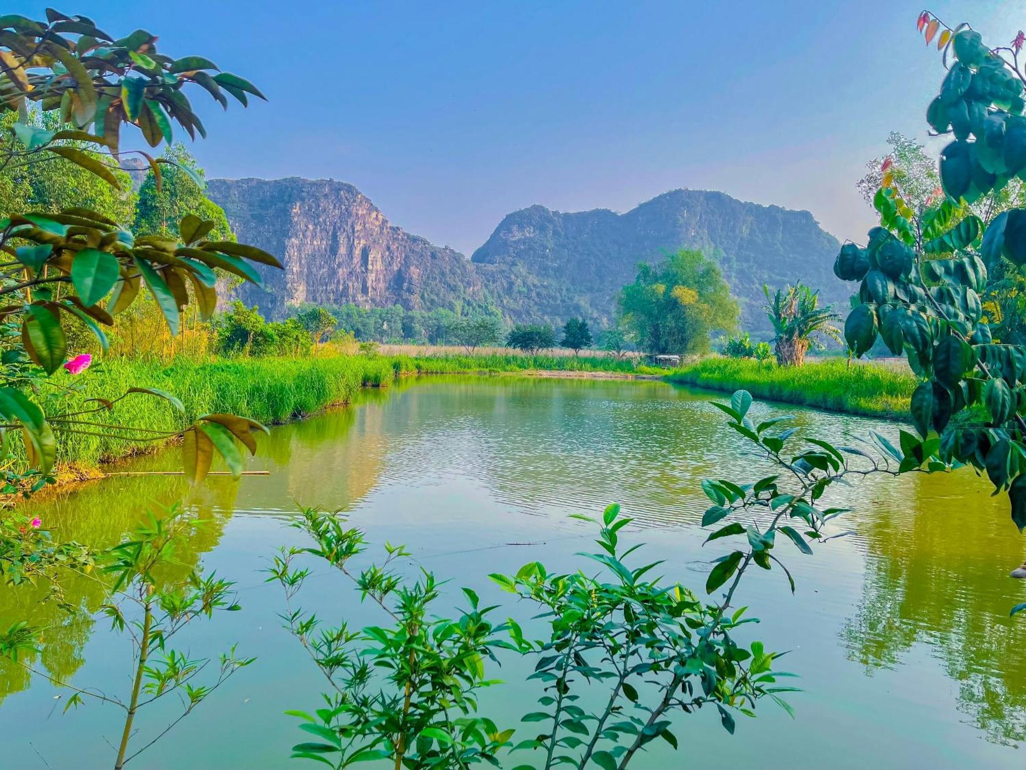 Trang An Quynh Trang Happy Homestay & Garden نينه بينه المظهر الخارجي الصورة