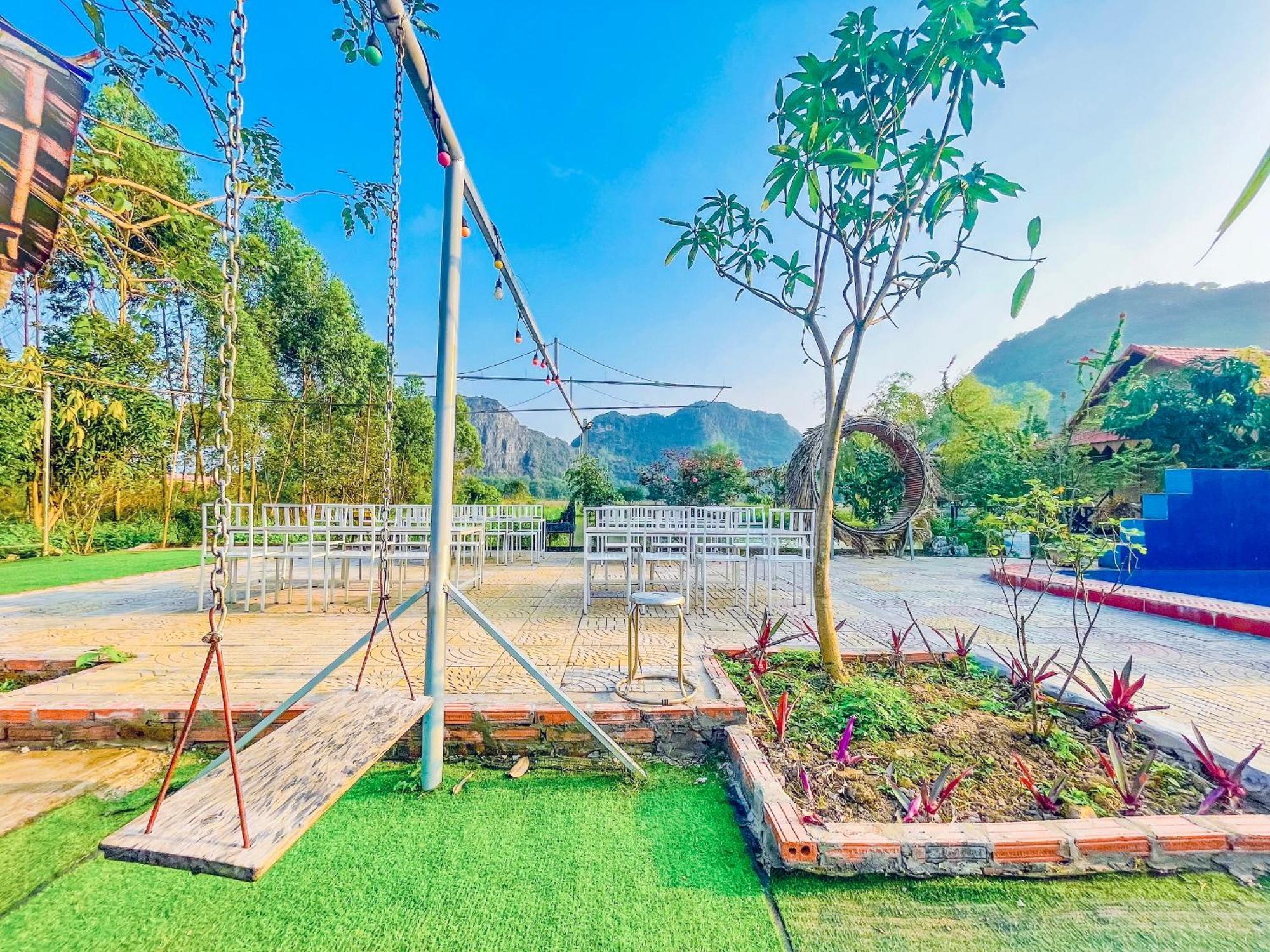 Trang An Quynh Trang Happy Homestay & Garden نينه بينه المظهر الخارجي الصورة