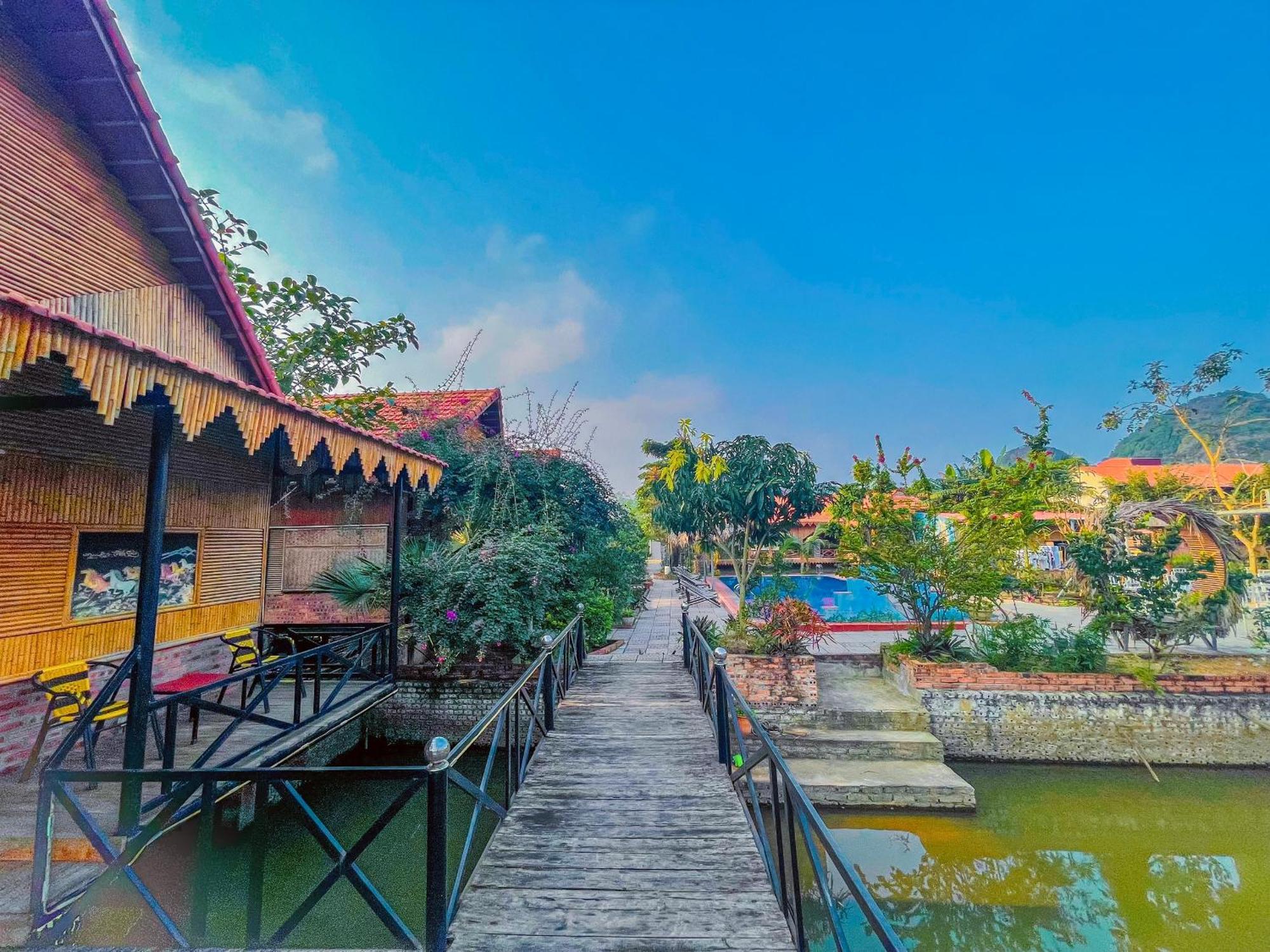 Trang An Quynh Trang Happy Homestay & Garden نينه بينه المظهر الخارجي الصورة