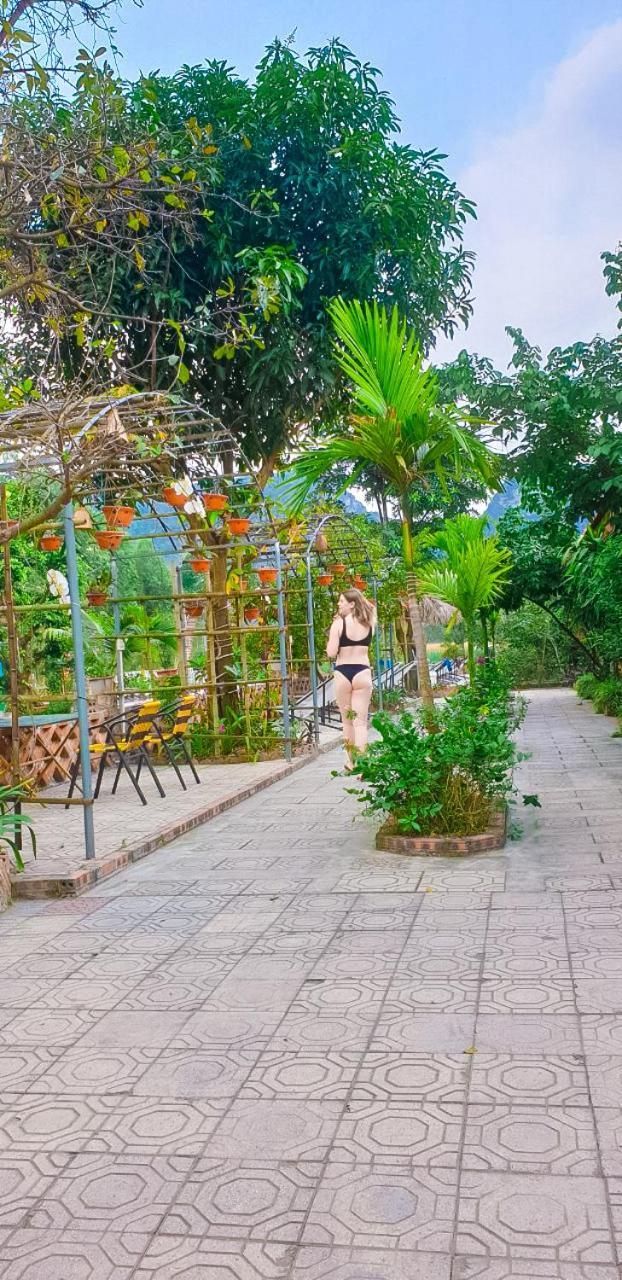 Trang An Quynh Trang Happy Homestay & Garden نينه بينه المظهر الخارجي الصورة