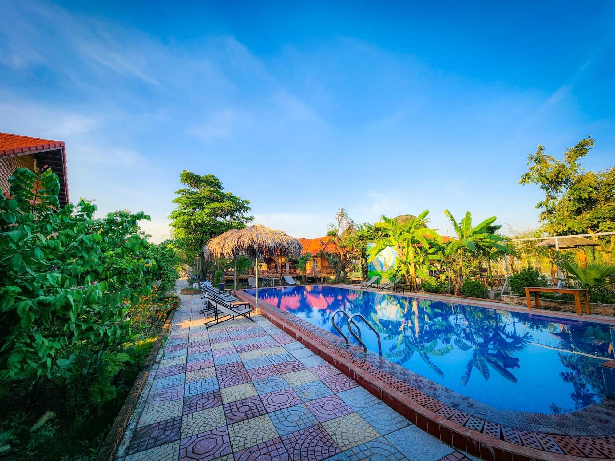 Trang An Quynh Trang Happy Homestay & Garden نينه بينه المظهر الخارجي الصورة