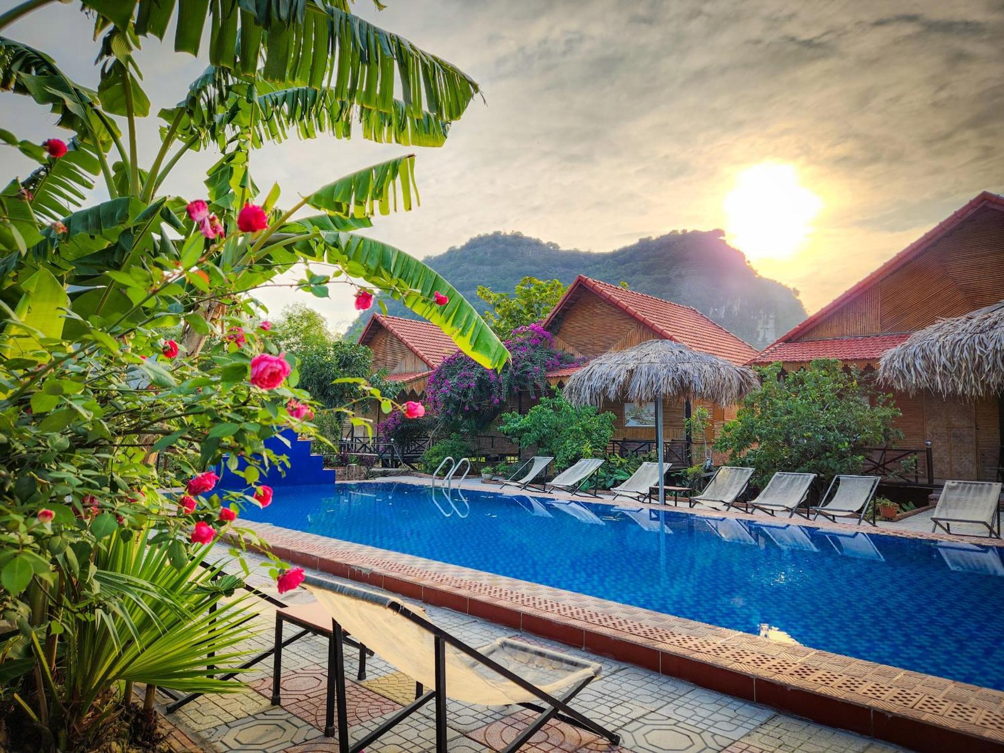 Trang An Quynh Trang Happy Homestay & Garden نينه بينه المظهر الخارجي الصورة