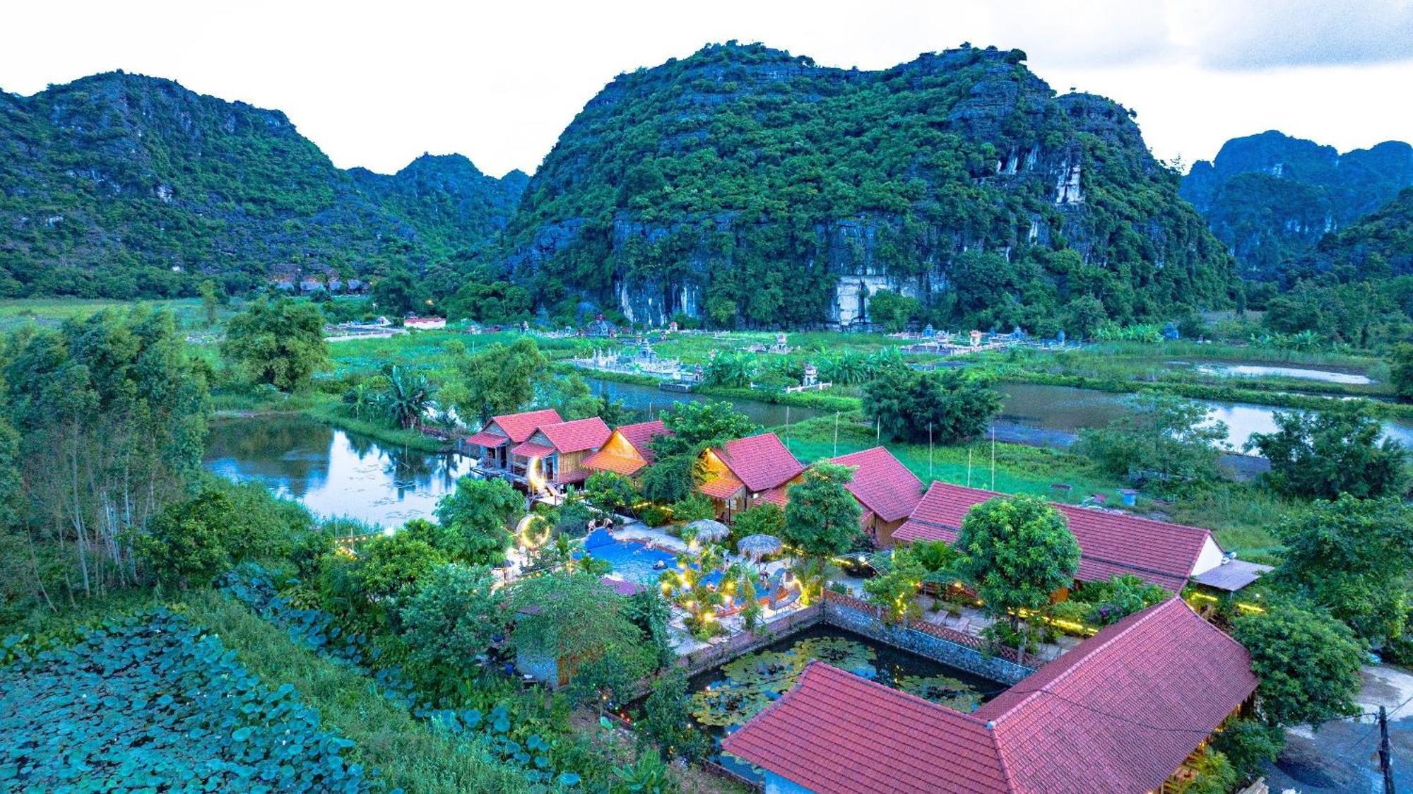 Trang An Quynh Trang Happy Homestay & Garden نينه بينه المظهر الخارجي الصورة